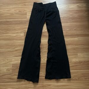 Black Wide Leg Yoga Pants